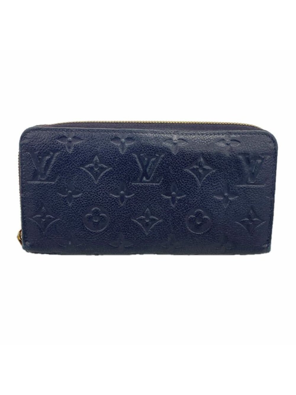 Louis Vuitton Wallet Monogram Empreinte Zippy Marine Rouge